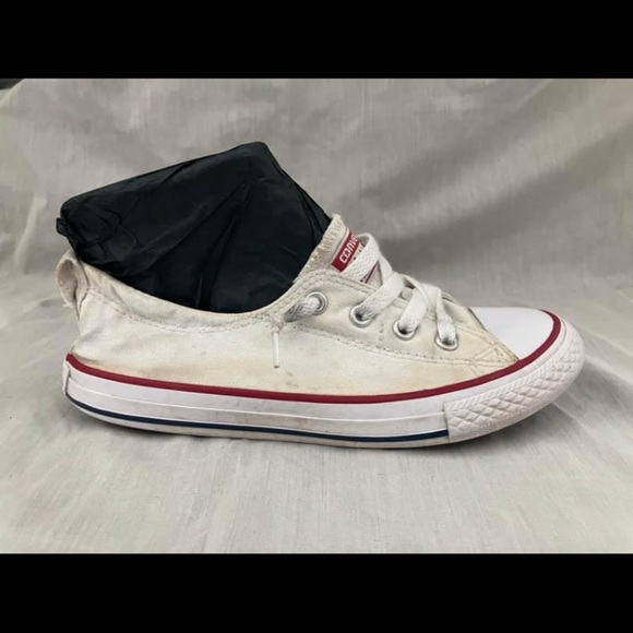 Converse all star youth size 3 (big boys / girls ) Chuck Taylor slip shoe - Picture 7 of 16